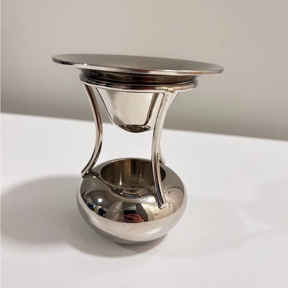 Other - Stainless Steel Wax Melt Warmer - Silver